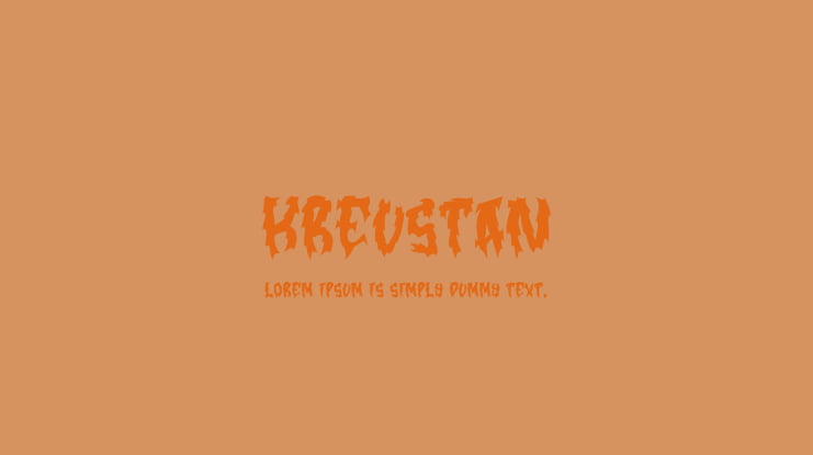 Kreustan Font