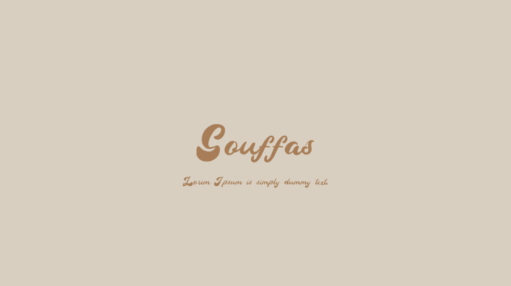 Gouffas Font