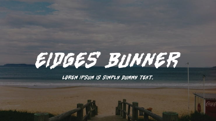 Eidges Bunner Font