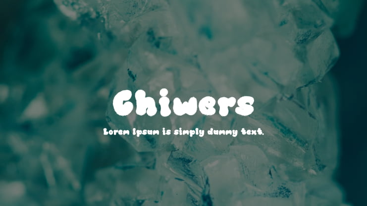 Chiwers Font