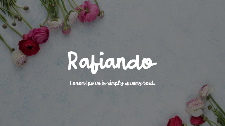 Rafiando Font