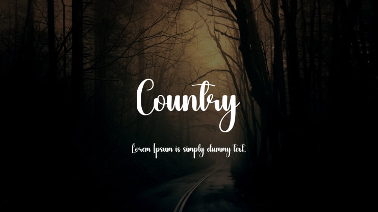 Country Font