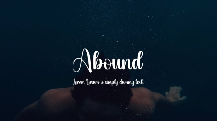 Abound Font