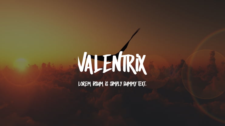 Valentrix Font