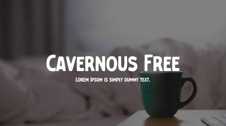 Cavernous Free Font