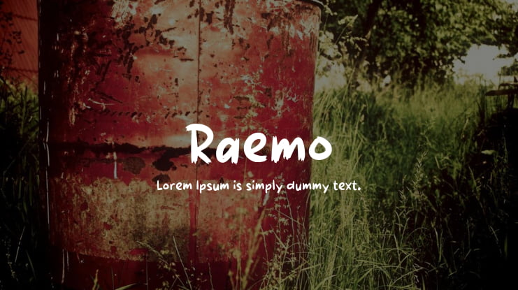 Raemo Font