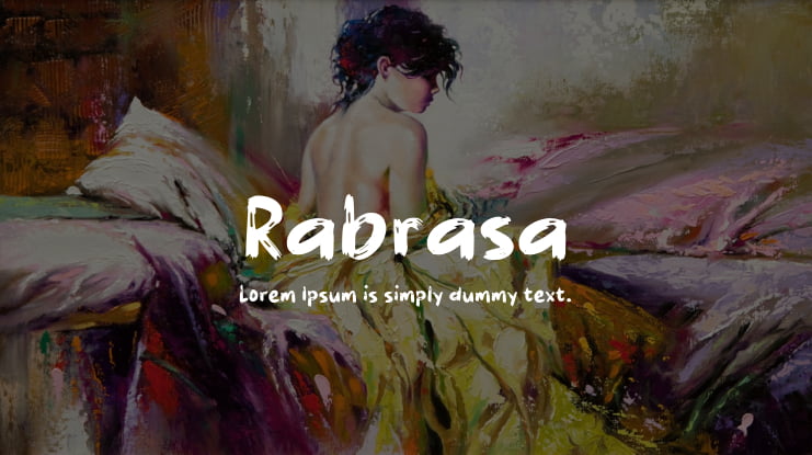 Rabrasa Font