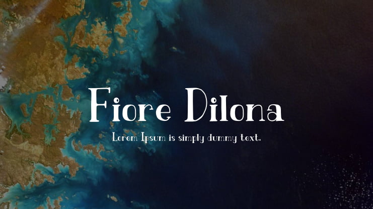 Fiore Dilona Font Family