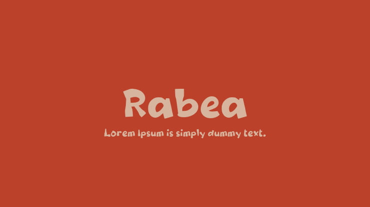 Rabea Font