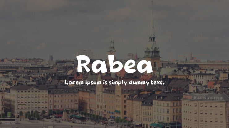 Rabea Font