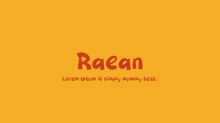 Raean Font