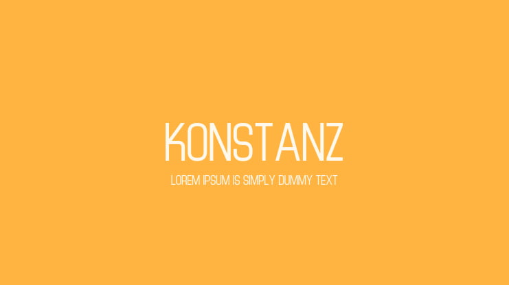 Konstanz Font Family