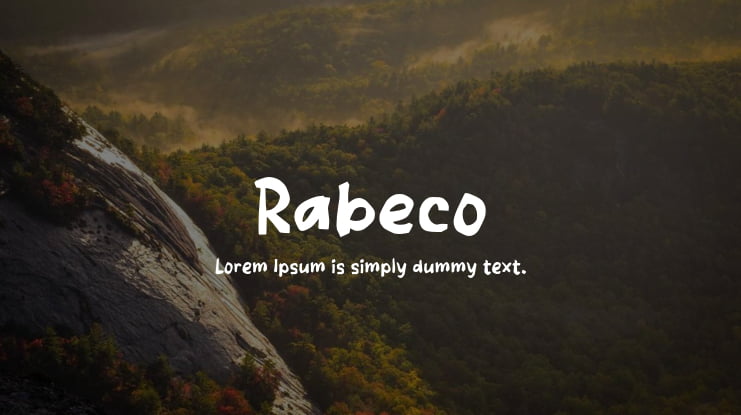 Rabeco Font