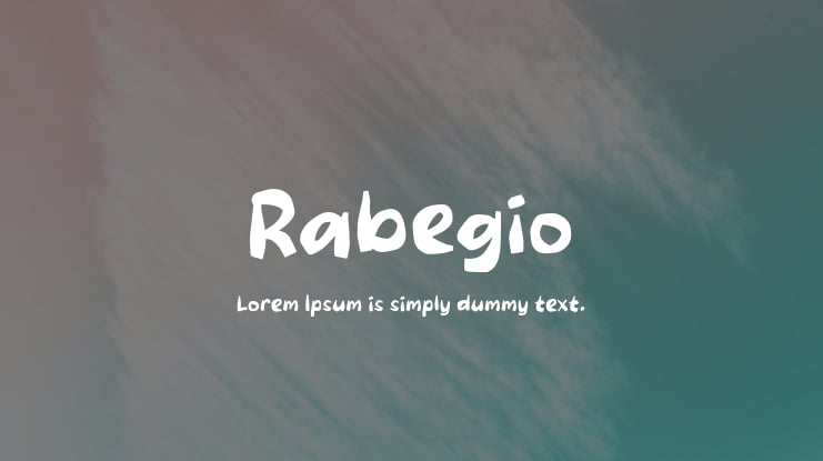 Rabegio Font