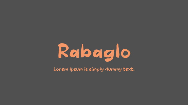 Rabaglo Font