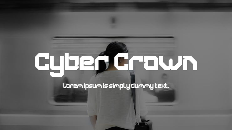 Cyber Crown Font Family