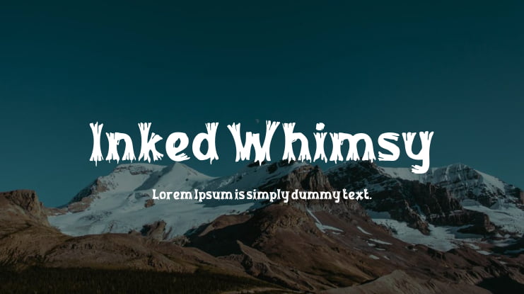 Inked Whimsy Font Family