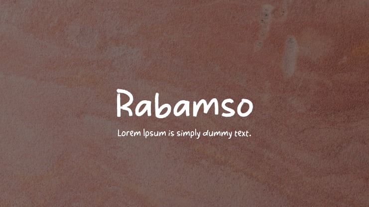 Rabamso Font