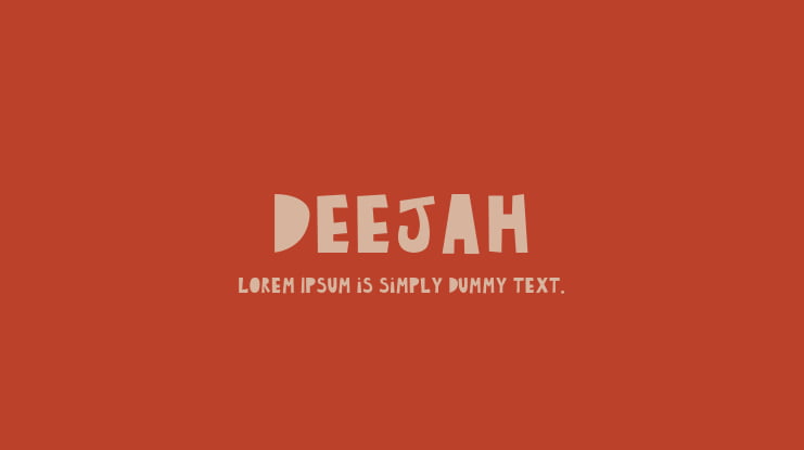 Deejah Font