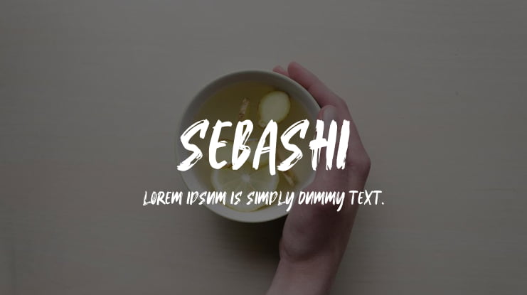 Sebashi Font