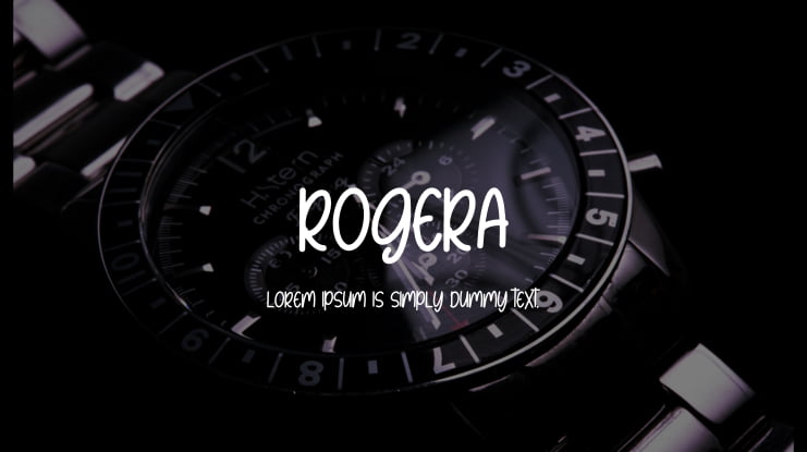 Rogera Font