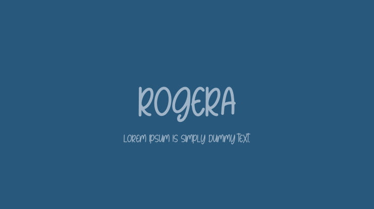 Rogera Font