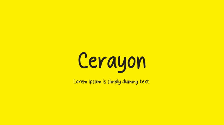 Cerayon Font