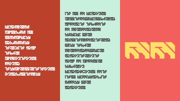 Aero Flux Font