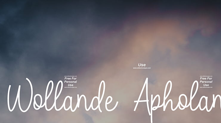 Wollande Apholan Font