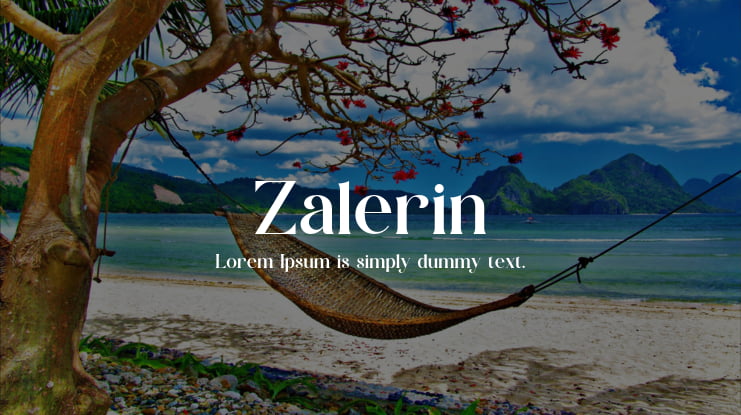 Zalerin Font