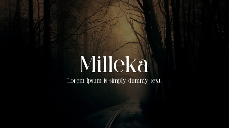 Milleka Font