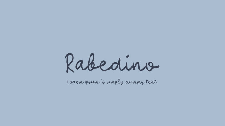 Rabedino Font