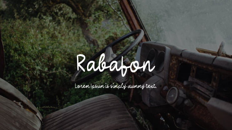 Rabafon Font