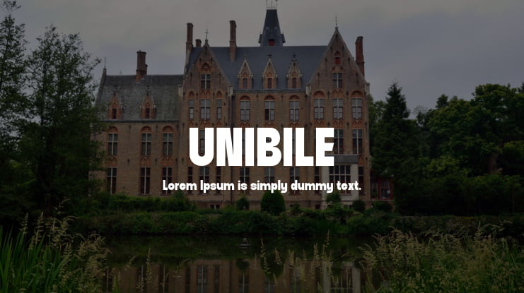 UNIBILE Font