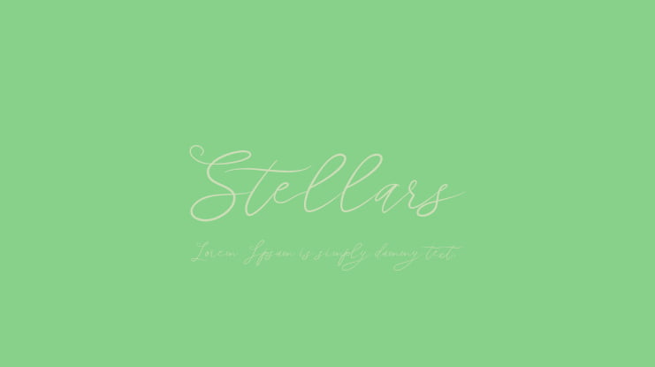 Stellars Font