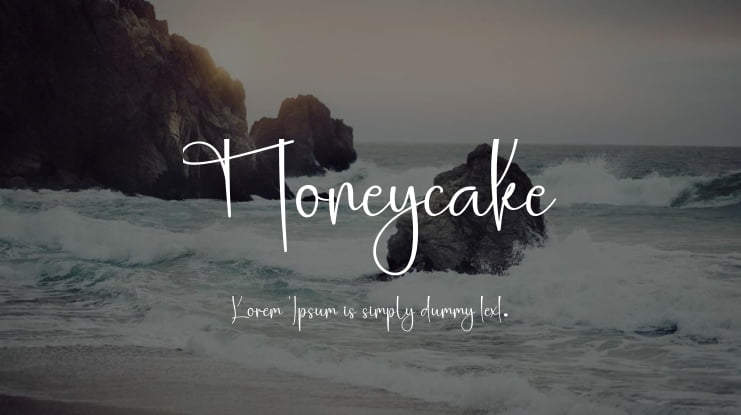 Honeycake Font