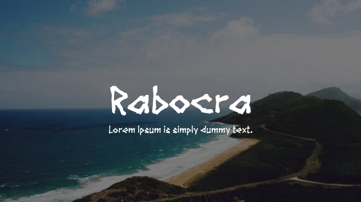 Rabocra Font