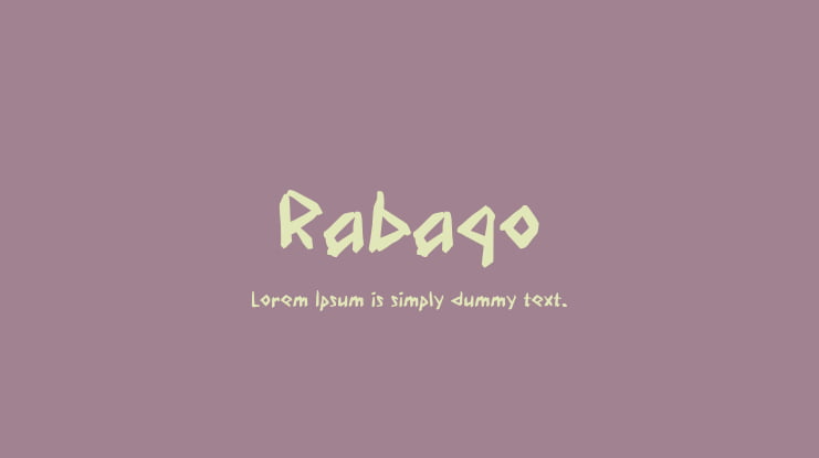 Rabaqo Font