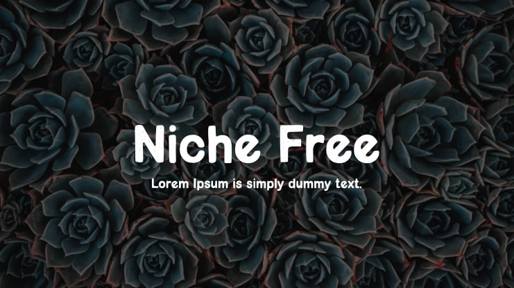 Niche Free Font