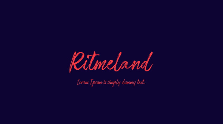 Ritmeland Font