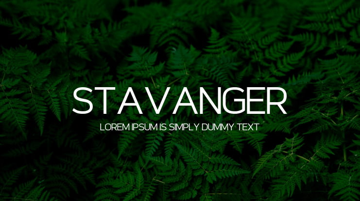 Stavanger Font Family