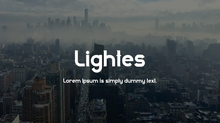 Lightes Font