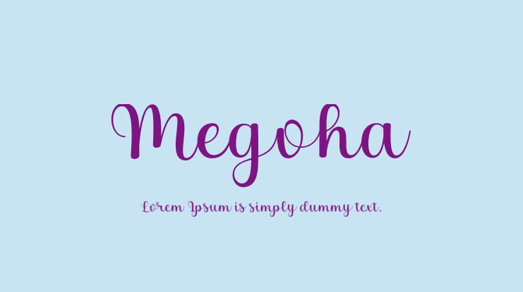 Megoha Font