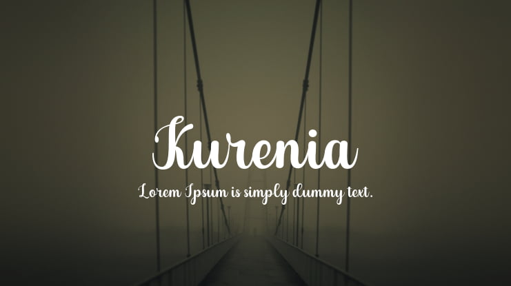 Kurenia Font