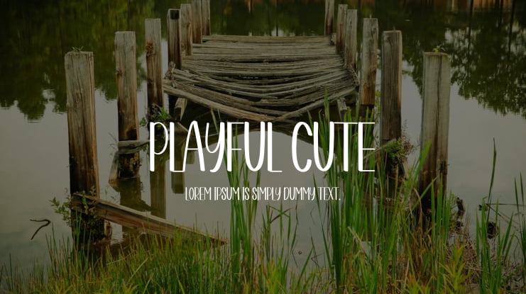 PLAYFUL CUTE Font