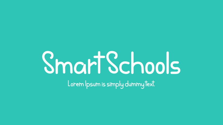 Smart Schools Font