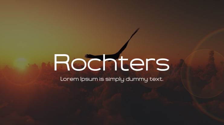 Rochters Font Family