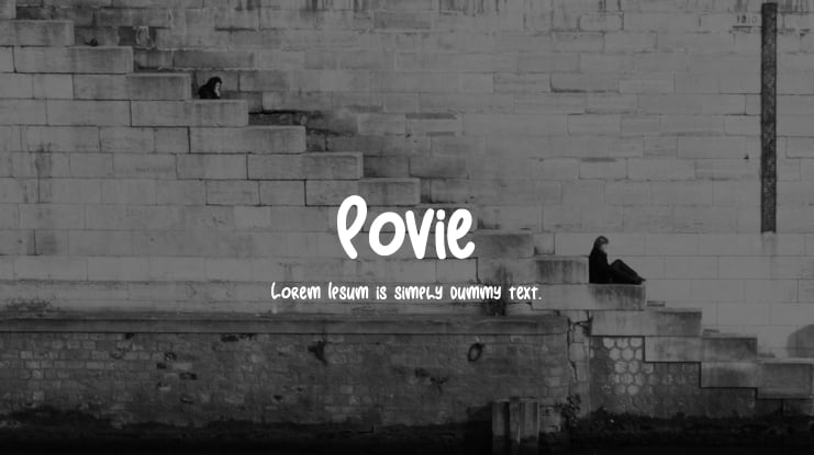 Povie Font