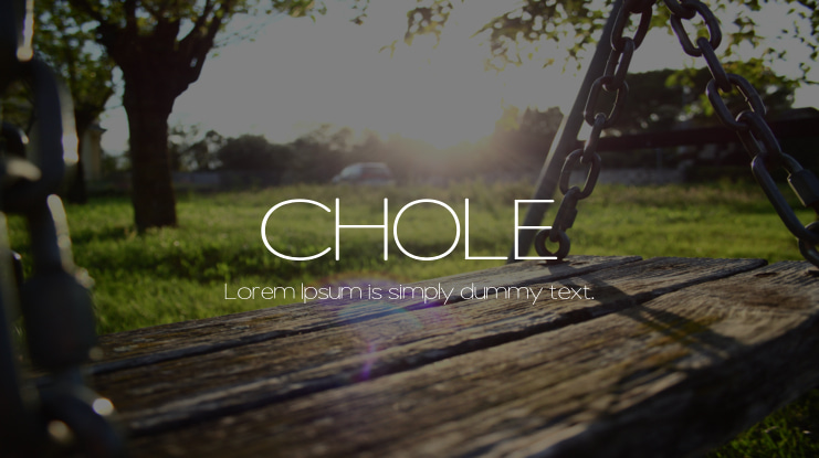 CHOLE Font