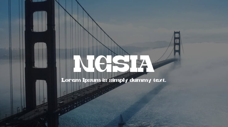 NESIA Font